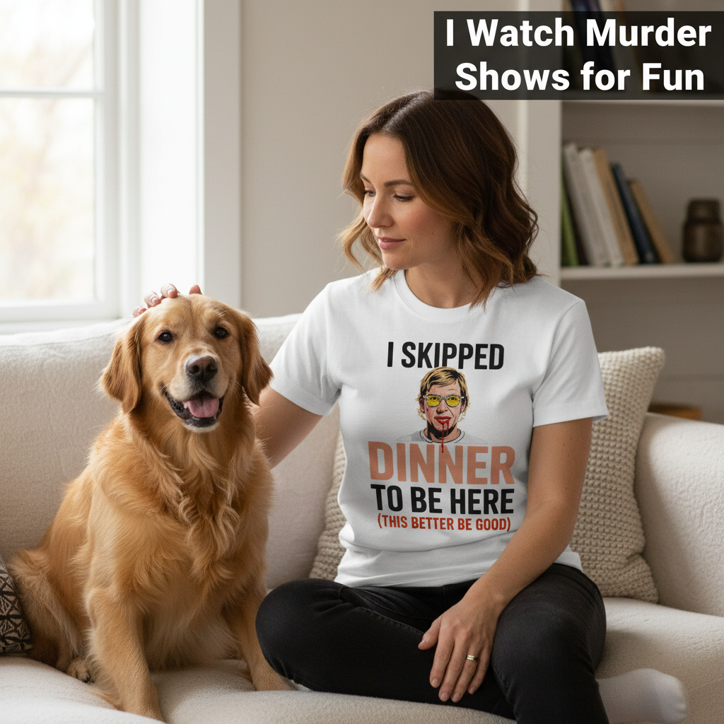Skipped Dinner Humor T-Shirt_pet_companion