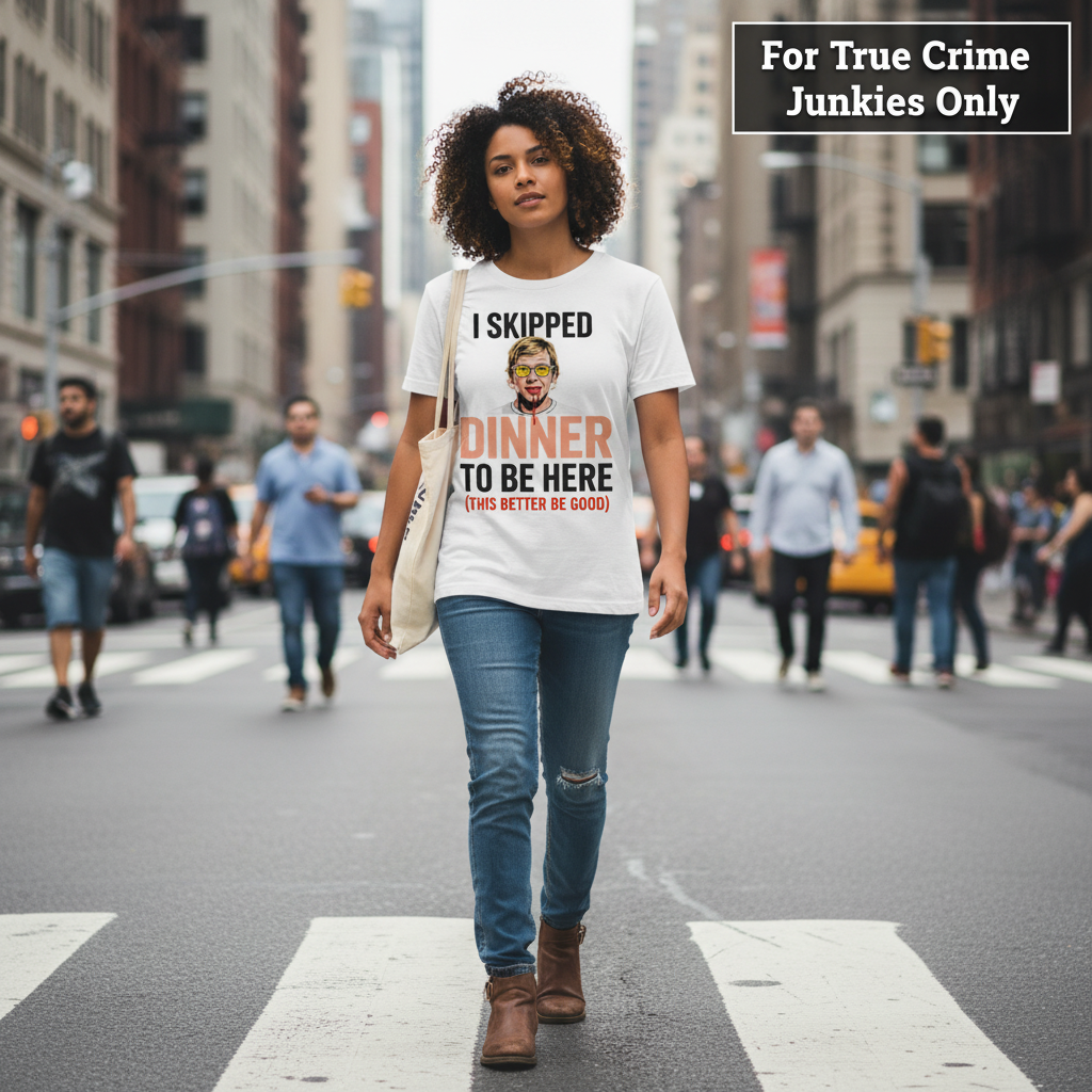 Skipped Dinner Humor T-Shirt_crowd_standout