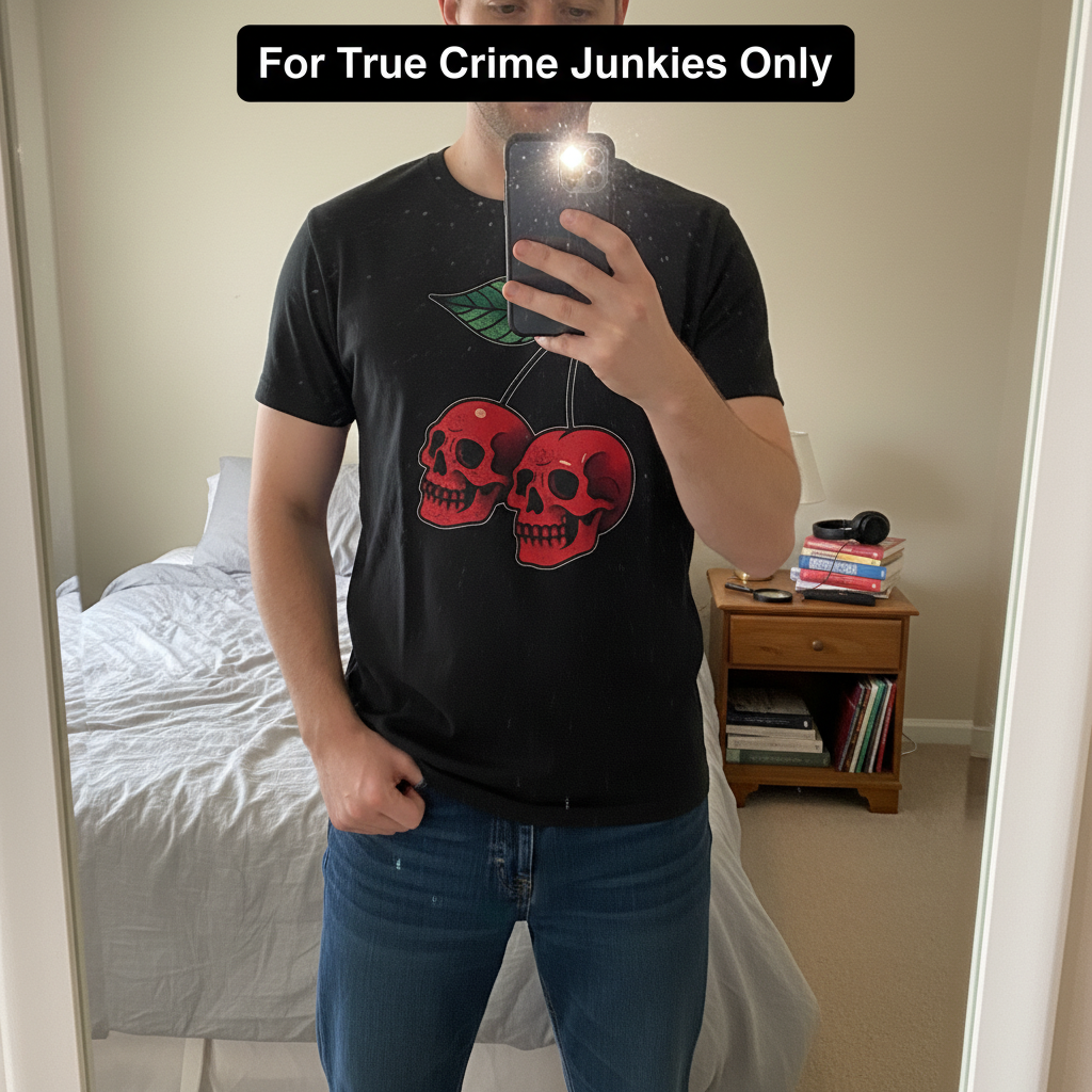 Cherry Skulls T-Shirt_mirror_selfie