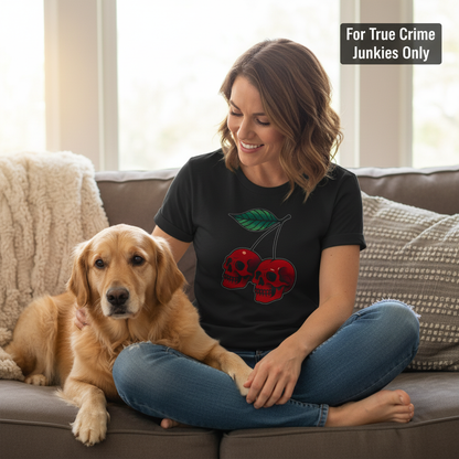 Cherry Skulls T-Shirt_pet_companion