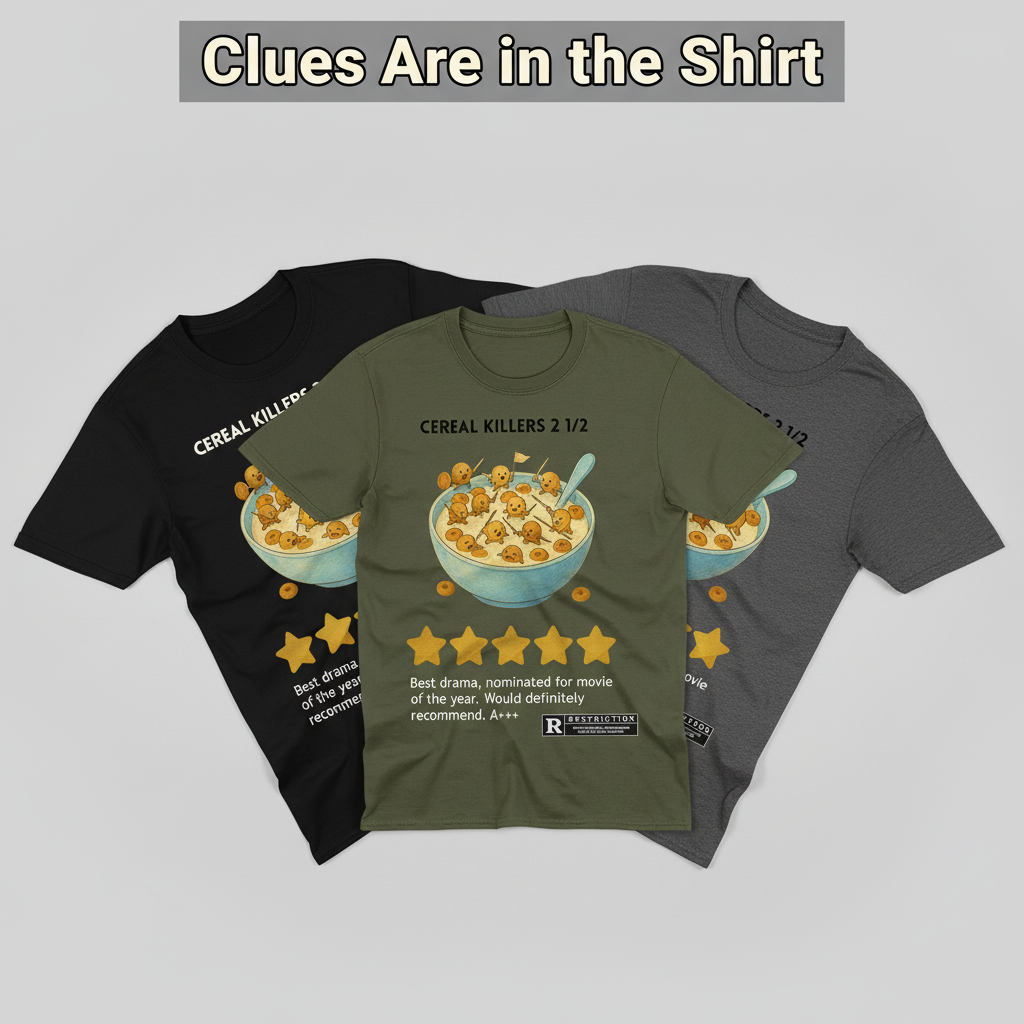 Cereal Warfare T-Shirt_color_fan