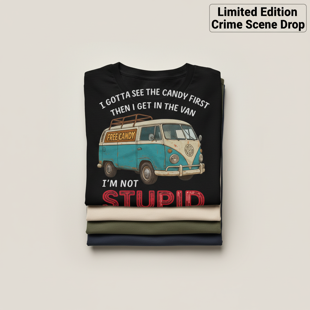 Free Candy Logic T-Shirt_stacked_flatlay