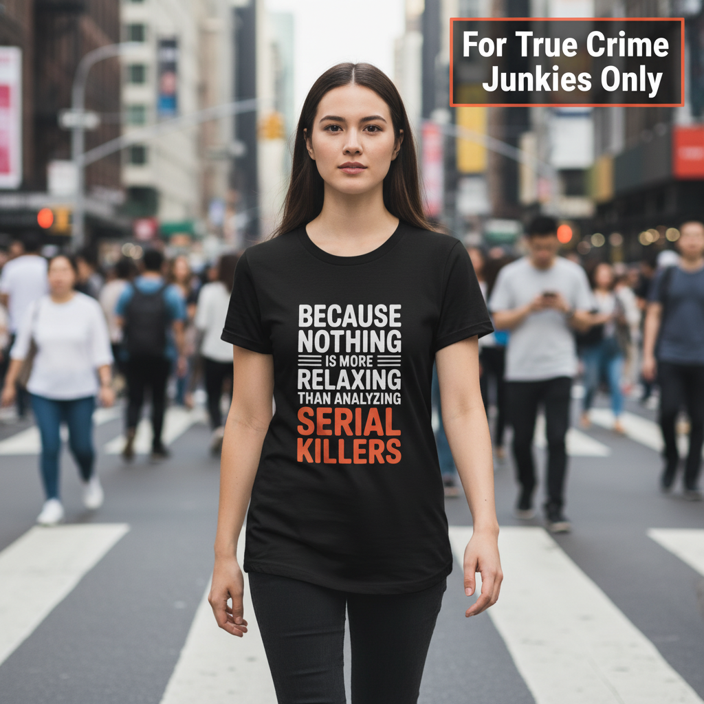 Analyzing Serial Killers T-Shirt_crowd_standout