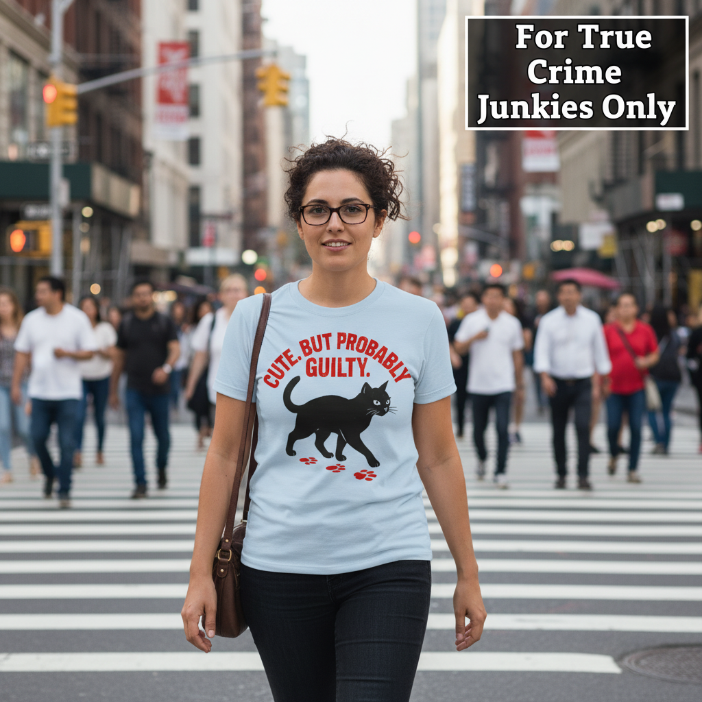 Cute But Probably Guilty T-Shirt_crowd_standout