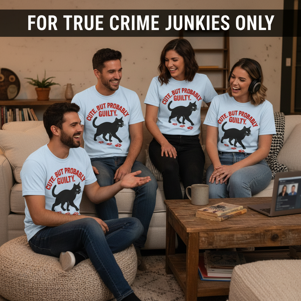 Cute But Probably Guilty T-Shirt_squad_shot