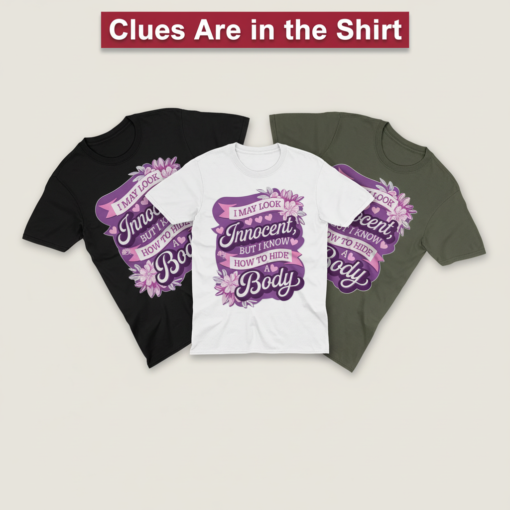 Innocent But Deadly T-Shirt_color_fan