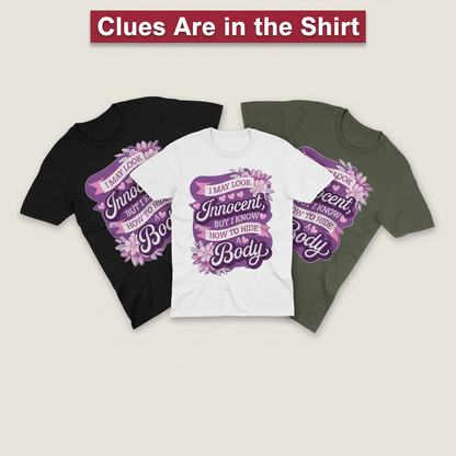 Innocent But Deadly T-Shirt_color_fan