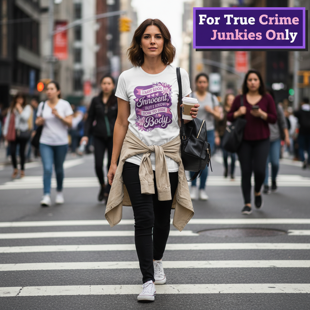 Innocent But Deadly T-Shirt_crowd_standout