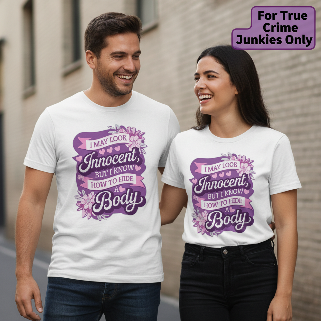 Innocent But Deadly T-Shirt_duo_couple