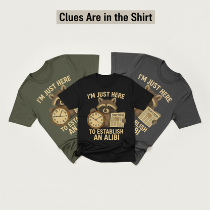 Alibi Raccoon T-Shirt_color_fan