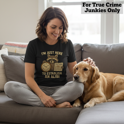 Alibi Raccoon T-Shirt_pet_companion