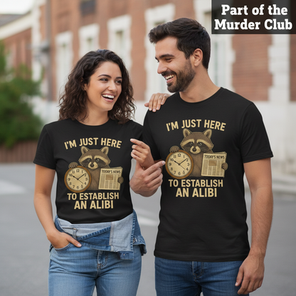 Alibi Raccoon T-Shirt_duo_couple