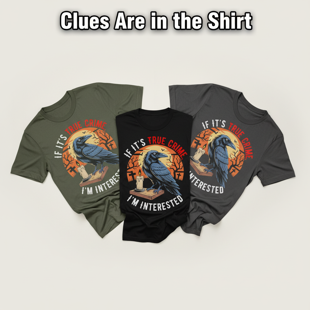 True Crime Raven T-Shirt_color_fan