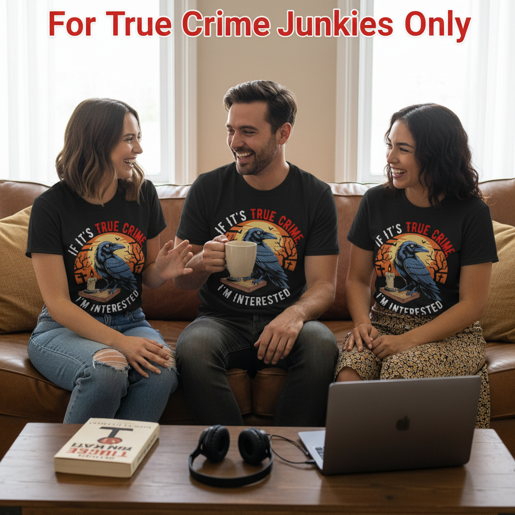 True Crime Raven T-Shirt_squad_shot