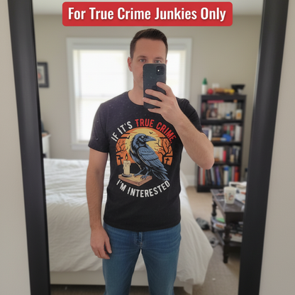 True Crime Raven T-Shirt_mirror_selfie