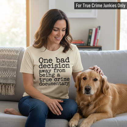True Crime Vibes T-Shirt_pet_companion