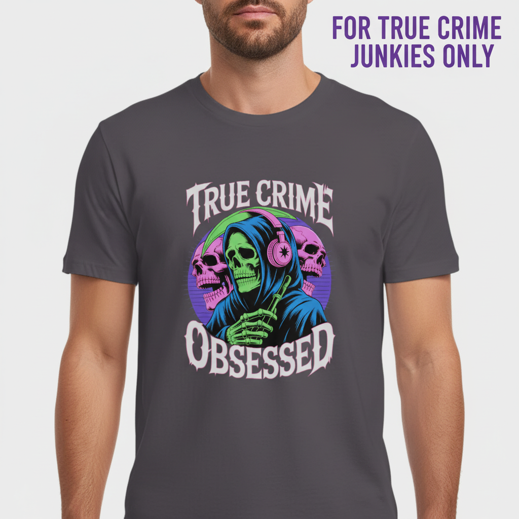 True Crime Obsessed T-Shirt_hero