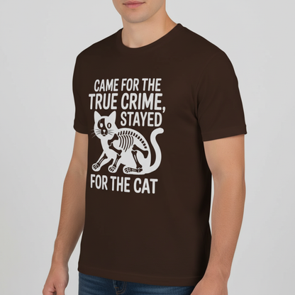 True Crime Cat Lover T-Shirt_benefit
