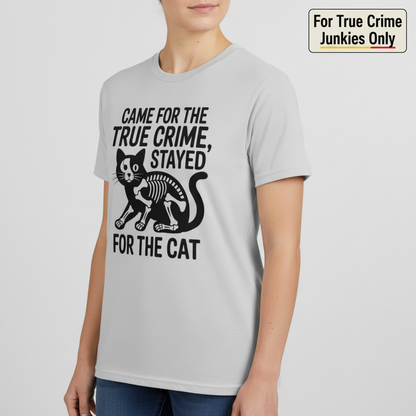 True Crime Cat Lover T-Shirt_hero