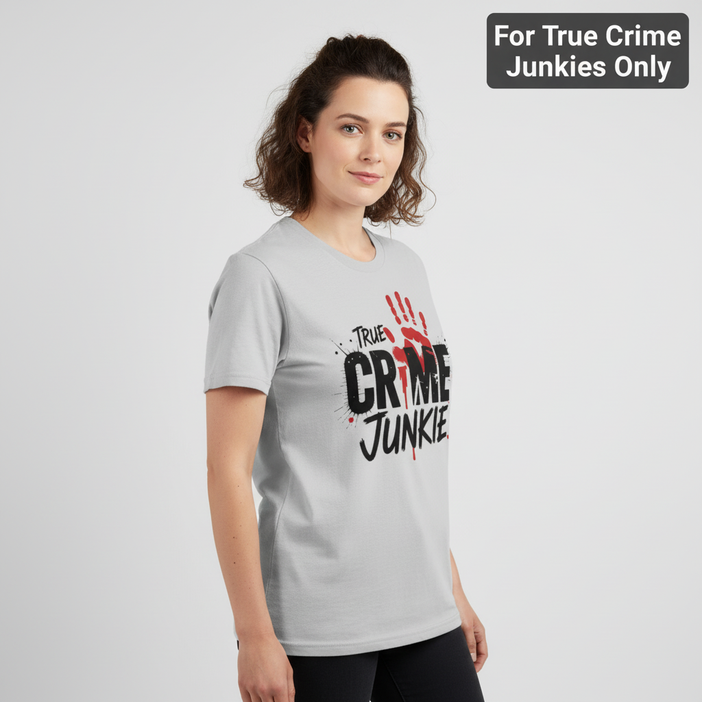 True Crime Junkie T-Shirt_hero
