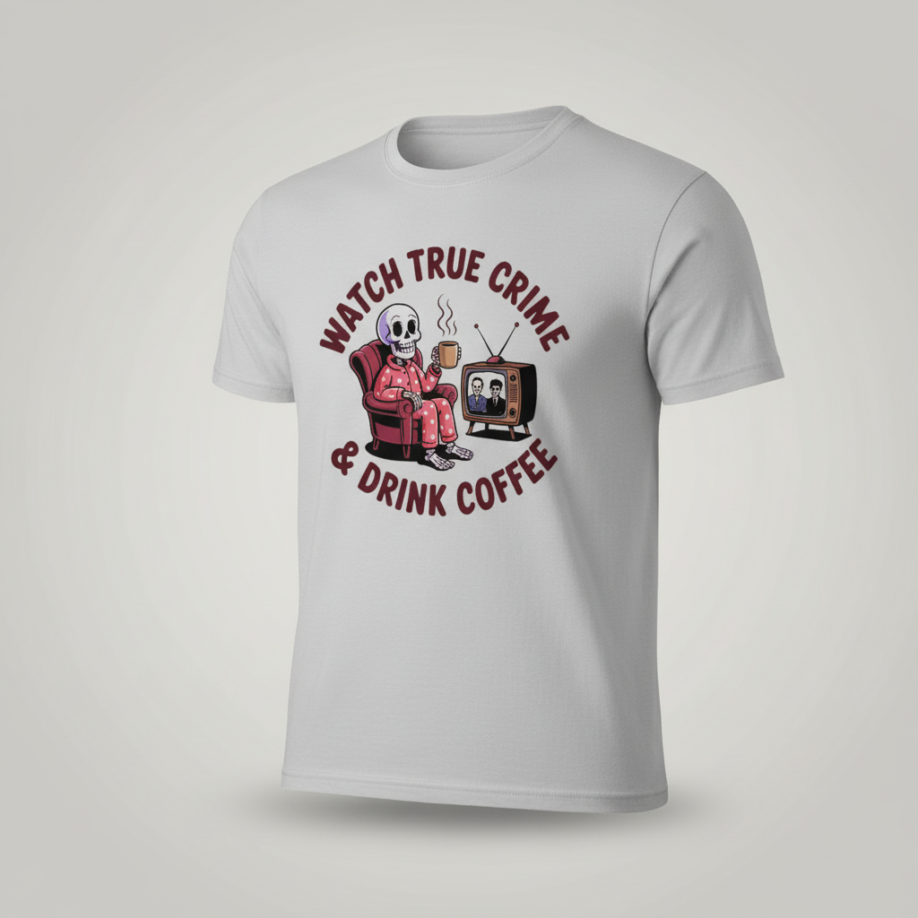True Crime & Coffee T-Shirt_space