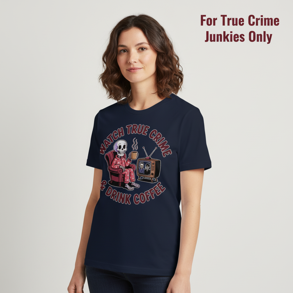 True Crime & Coffee T-Shirt_hero