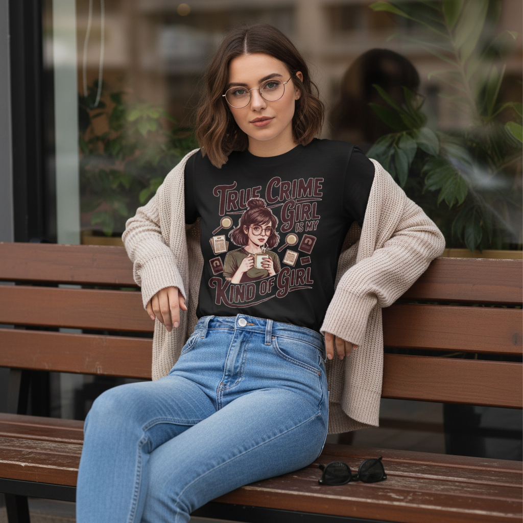 True Crime Girl T-Shirt_pairing