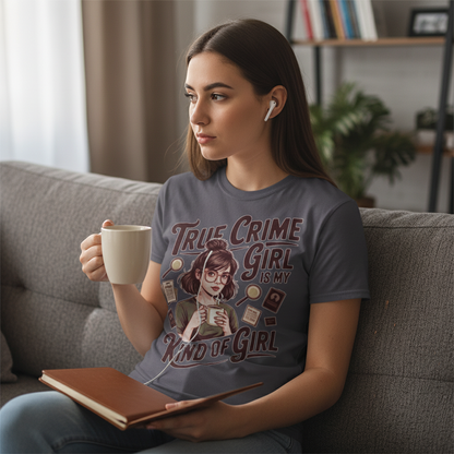 True Crime Girl T-Shirt_use