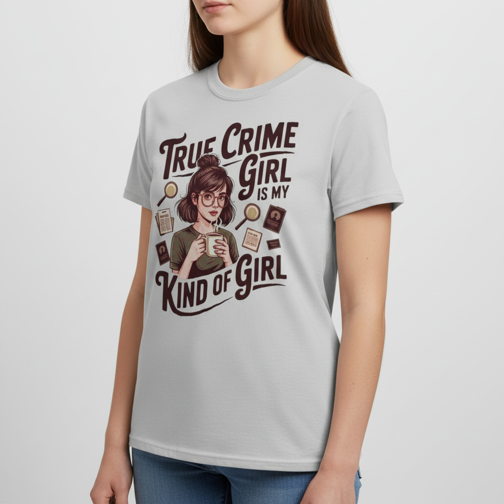 True Crime Girl T-Shirt_space
