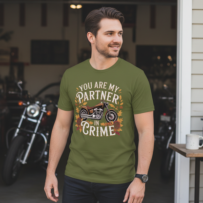 Partner in Crime Motorcycle T-Shirt_lifestyle