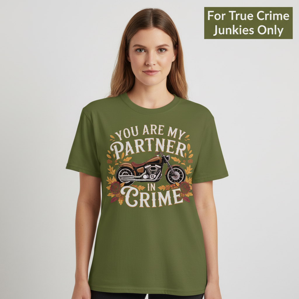 Partner in Crime Motorcycle T-Shirt_hero