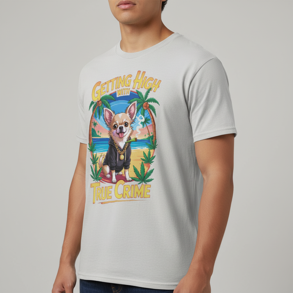 Getting High with True Crime T-Shirt_benefit