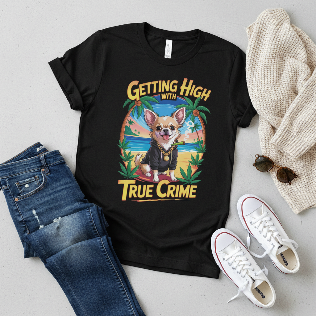 Getting High with True Crime T-Shirt_pairing