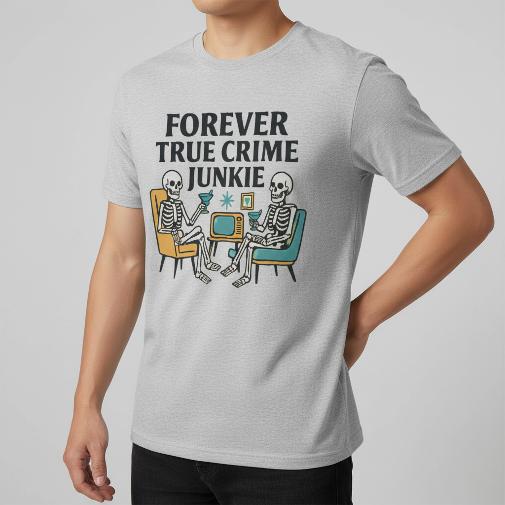 Forever True Crime Junkie T-Shirt_benefit