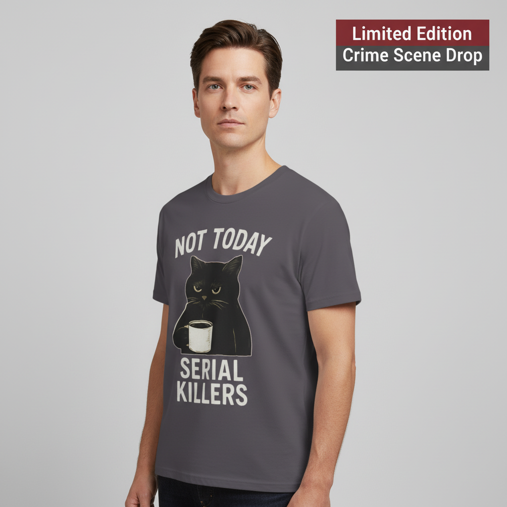 Not Today Serial Killers T-Shirt_hero