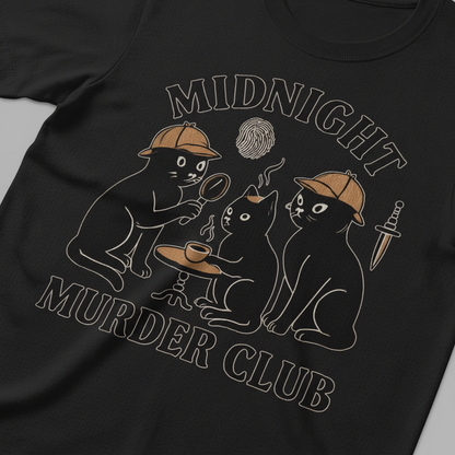Midnight Murder Club T-Shirt_closeup