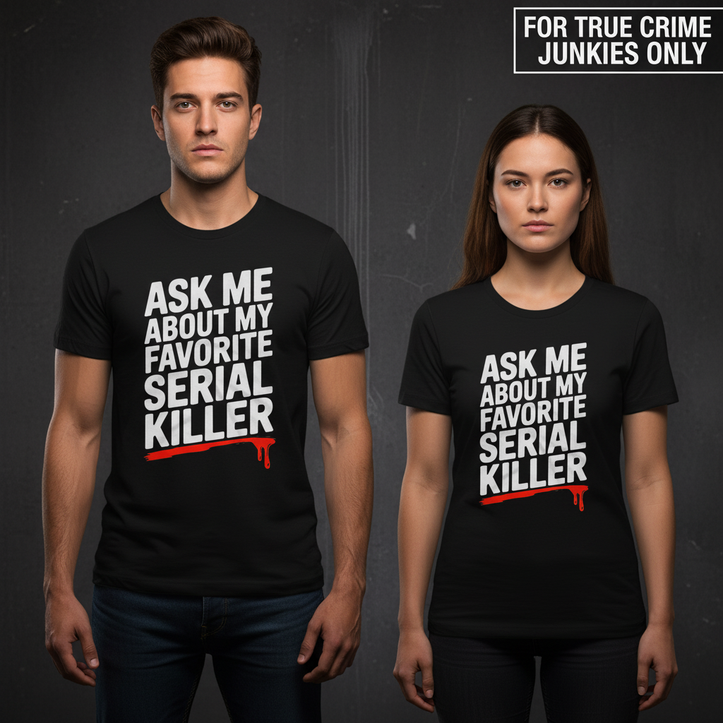 Favorite Serial Killer T-Shirt_stoic