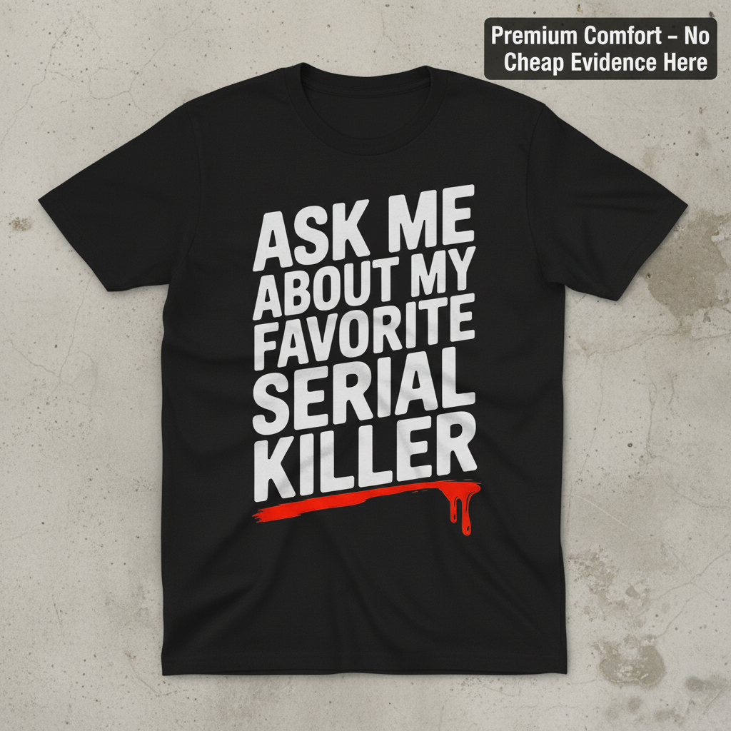 Favorite Serial Killer T-Shirt_clean