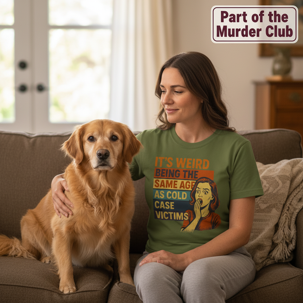 Same Age As Cold Case Victim T-shirt_pet_companion