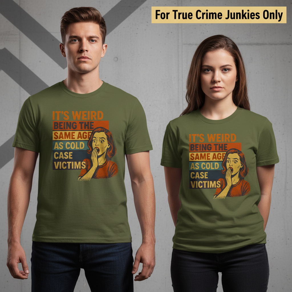 Same Age As Cold Case Victim T-shirt_stoic