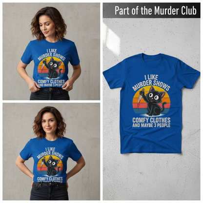 Murder Shows & Cats T-Shirt_3_panel