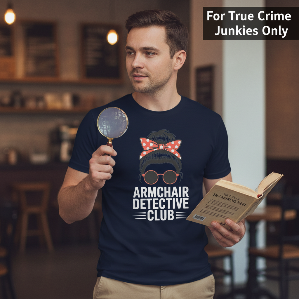 Armchair Detective Club T-Shirt_prop_inteact