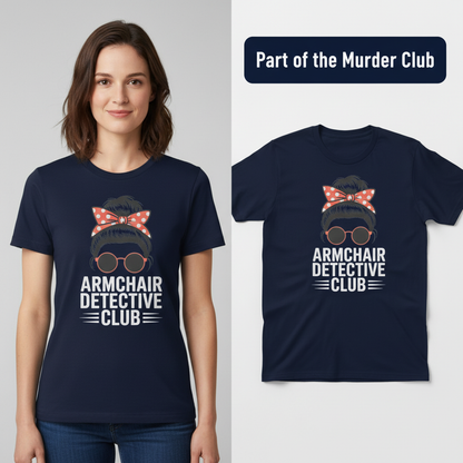 Armchair Detective Club T-Shirt_model_flat