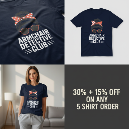 Armchair Detective Club T-Shirt_4_panel