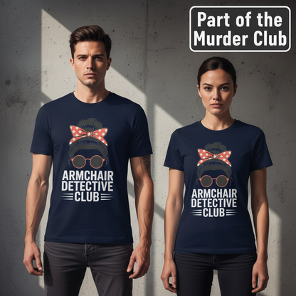 Armchair Detective Club T-Shirt_stoic