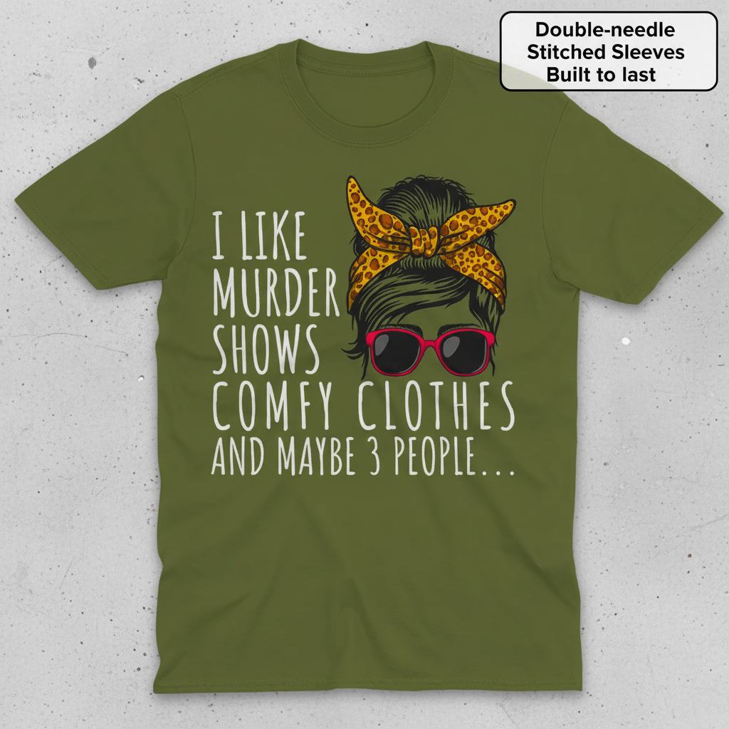 Murder Shows & Chill - T-Shirt_clean