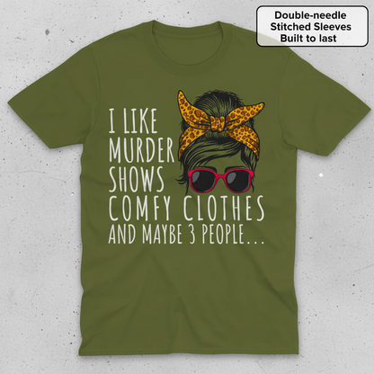 Murder Shows & Chill - T-Shirt_clean