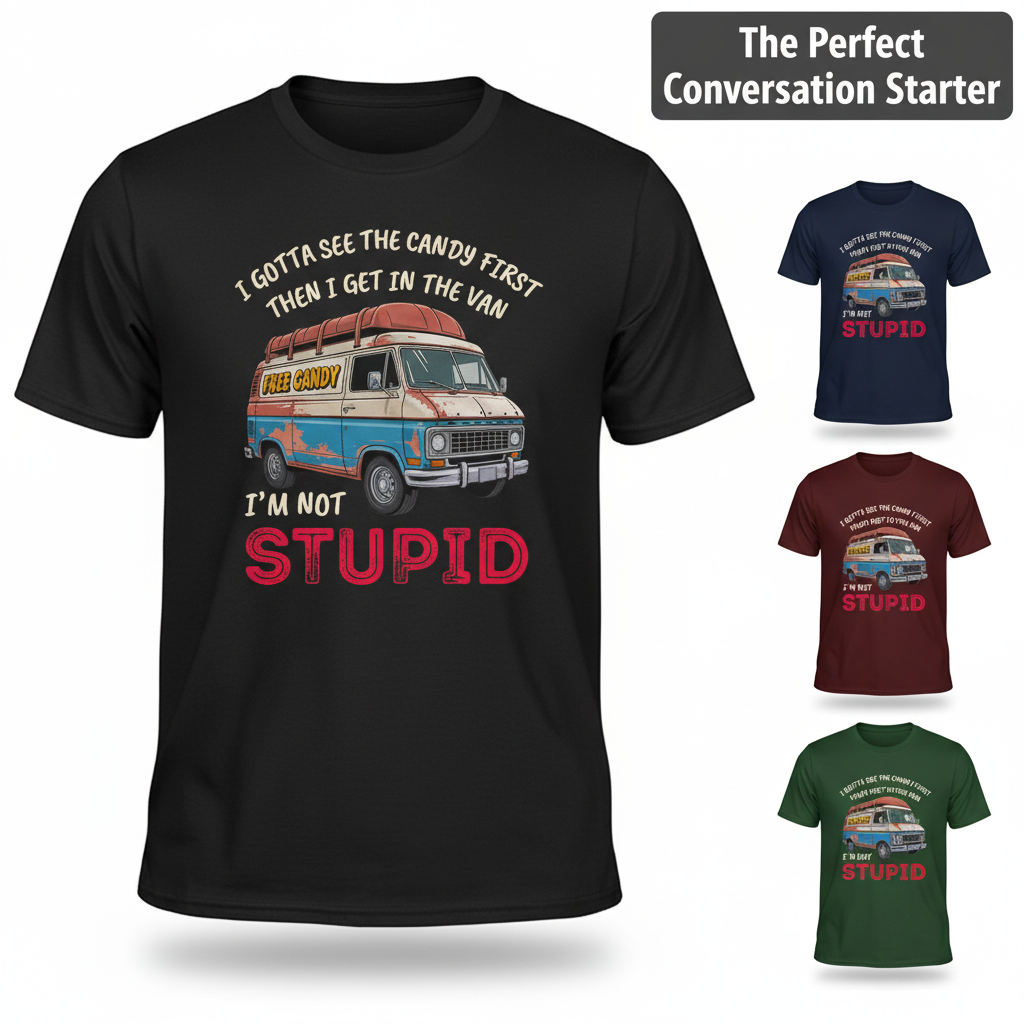 Not Stupid Candy Van T-Shirt_color_hero