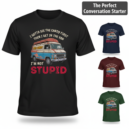 Not Stupid Candy Van T-Shirt_color_hero