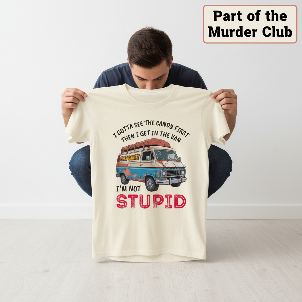 Not Stupid Candy Van T-Shirt_dangle
